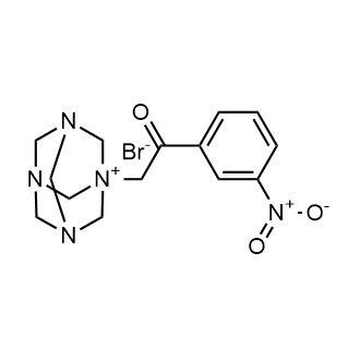 1-(2-(3-Nitrophenyl)-2-oxoethyl)-1,3,5,7-tetraazaadamantan-1-ium bromide|CS-0589604