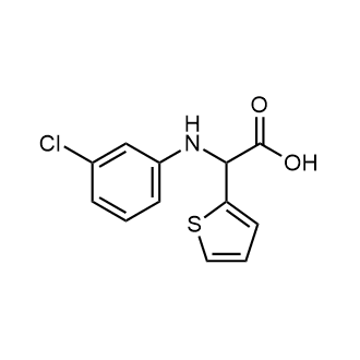 2-((3-Chlorophenyl)amino)-2-(thiophen-2-yl)acetic acid|CS-0589704