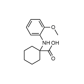 1-((2-Methoxyphenyl)amino)cyclohexane-1-carboxylic acid|CS-0589708