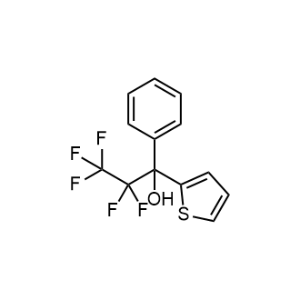 2,2,3,3,3-Pentafluoro-1-phenyl-1-(thiophen-2-yl)propan-1-ol|CS-0589726