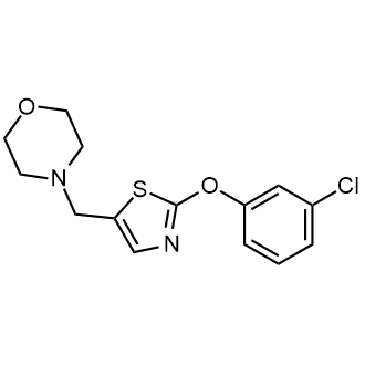 4-((2-(3-Chlorophenoxy)thiazol-5-yl)methyl)morpholine|CS-0589839