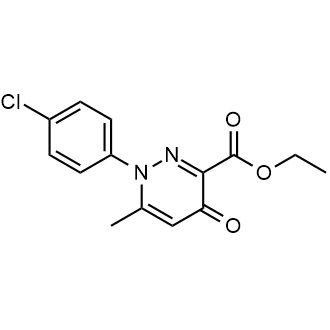 Ethyl 1-(4-chlorophenyl)-6-methyl-4-oxo-1,4-dihydropyridazine-3-carboxylate|CS-0589886