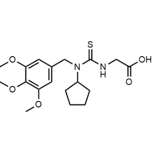 (Cyclopentyl(3,4,5-trimethoxybenzyl)carbamothioyl)glycine|CS-0590022