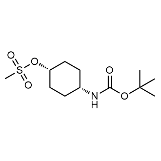 cis-4-((tert-Butoxycarbonyl)amino)cyclohexyl methanesulfonate|CS-0590102
