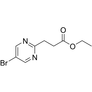 Ethyl 3-(5-bromopyrimidin-2-yl)propanoate|CS-0590230