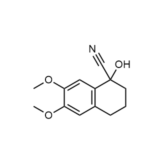 1-Hydroxy-6,7-dimethoxy-1,2,3,4-tetrahydronaphthalene-1-carbonitrile|CS-0590423