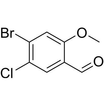 4-Bromo-5-chloro-2-methoxybenzaldehyde|CS-0590439