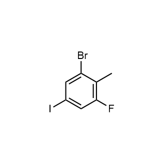 1-Bromo-3-fluoro-5-iodo-2-methylbenzene|CS-0590540