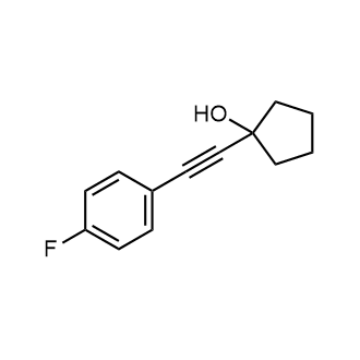 1-((4-Fluorophenyl)ethynyl)cyclopentan-1-ol|CS-0590658