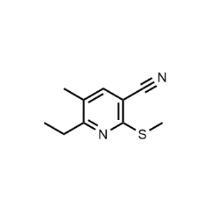 6-Ethyl-5-methyl-2-(methylthio)nicotinonitrile|CS-0590735