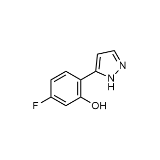 5-Fluoro-2-(1H-pyrazol-5-yl)phenol|CS-0590820