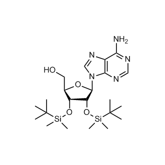 ((2R,3R,4R,5R)-5-(6-amino-9H-purin-9-yl)-3,4-bis((tert-butyldimethylsilyl)oxy)tetrahydrofuran-2-yl)methanol