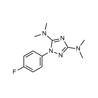 1-(4-Fluorophenyl)-N3,N3,N5,N5-tetramethyl-1H-1,2,4-triazole-3,5-diamine|CS-0590878