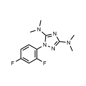 1-(2,4-Difluorophenyl)-N3,N3,N5,N5-tetramethyl-1H-1,2,4-triazole-3,5-diamine|CS-0590879
