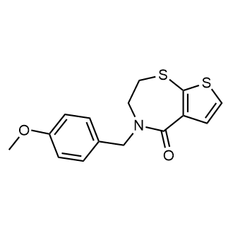 4-(4-Methoxybenzyl)-3,4-dihydrothieno[3,2-f][1,4]thiazepin-5(2H)-one|CS-0590930