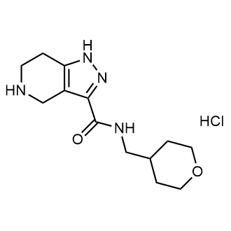 N-((tetrahydro-2H-pyran-4-yl)methyl)-4,5,6,7-tetrahydro-1H-pyrazolo[4,3-c]pyridine-3-carboxamide hydrochloride|CS-0591054