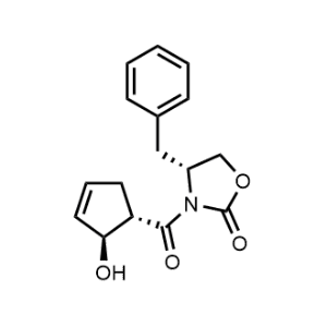(R)-4-benzyl-3-((1S,2S)-2-hydroxycyclopent-3-ene-1-carbonyl)oxazolidin-2-one|CS-0591084