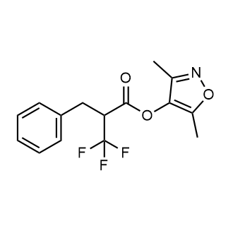 3,5-Dimethylisoxazol-4-yl 2-benzyl-3,3,3-trifluoropropanoate|CS-0591139