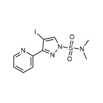 4-Iodo-N,N-dimethyl-3-(pyridin-2-yl)-1H-pyrazole-1-sulfonamide|CS-0591239