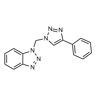 1-((4-Phenyl-1H-1,2,3-triazol-1-yl)methyl)-1H-benzo[d][1,2,3]triazole|CS-0591343