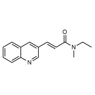(E)-N-ethyl-N-methyl-3-(quinolin-3-yl)acrylamide|CS-0591441