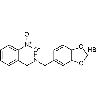 1-(Benzo[d][1,3]dioxol-5-yl)-N-(2-nitrobenzyl)methanamine hydrobromide|CS-0591547