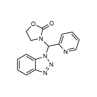 3-((1H-benzo[d][1,2,3]triazol-1-yl)(pyridin-2-yl)methyl)oxazolidin-2-one|CS-0591661