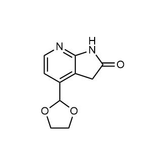 4-(1,3-Dioxolan-2-yl)-1,3-dihydro-2H-pyrrolo[2,3-b]pyridin-2-one|CS-0591692
