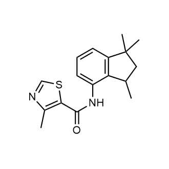 4-Methyl-N-(1,1,3-trimethyl-2,3-dihydro-1H-inden-4-yl)thiazole-5-carboxamide|CS-0591713