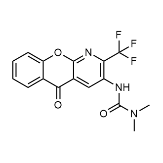 1,1-Dimethyl-3-(5-oxo-2-(trifluoromethyl)-5H-chromeno[2,3-b]pyridin-3-yl)urea|CS-0591908