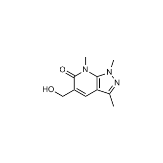 5-(Hydroxymethyl)-1,3,7-trimethyl-1,7-dihydro-6H-pyrazolo[3,4-b]pyridin-6-one|CS-0591912