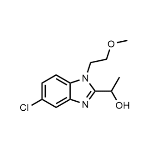 1-(5-Chloro-1-(2-methoxyethyl)-1H-benzo[d]imidazol-2-yl)ethan-1-ol|CS-0592027