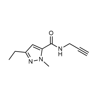 3-Ethyl-1-methyl-N-(prop-2-yn-1-yl)-1H-pyrazole-5-carboxamide|CS-0592067