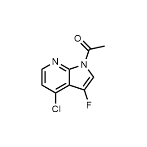 1-(4-Chloro-3-fluoro-1H-pyrrolo[2,3-b]pyridin-1-yl)ethan-1-one|CS-0592112