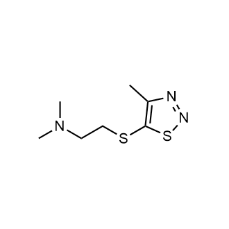 N,N-dimethyl-2-((4-methyl-1,2,3-thiadiazol-5-yl)thio)ethan-1-amine|CS-0592211
