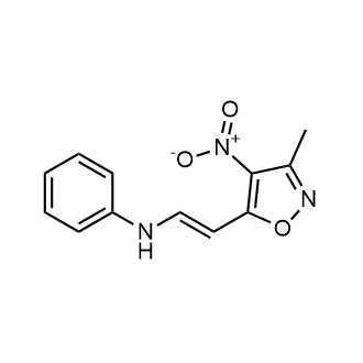 (E)-N-(2-(3-methyl-4-nitroisoxazol-5-yl)vinyl)aniline|CS-0592349