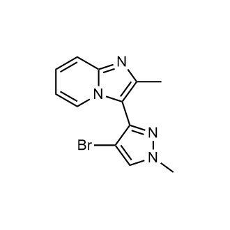 3-(4-Bromo-1-methyl-1H-pyrazol-3-yl)-2-methylimidazo[1,2-a]pyridine|CS-0592423