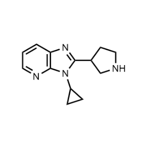 3-Cyclopropyl-2-(pyrrolidin-3-yl)-3H-imidazo[4,5-b]pyridine|CS-0592515