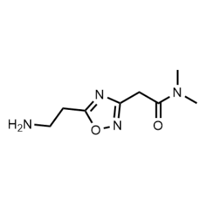 2-(5-(2-Aminoethyl)-1,2,4-oxadiazol-3-yl)-N,N-dimethylacetamide|CS-0592525