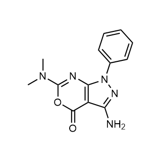 3-Amino-6-(dimethylamino)-1-phenylpyrazolo[3,4-d][1,3]oxazin-4(1H)-one|CS-0592573