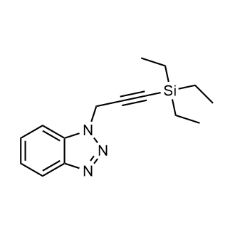 1-(3-(Triethylsilyl)prop-2-yn-1-yl)-1H-benzo[d][1,2,3]triazole|CS-0592588