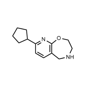 8-Cyclopentyl-2,3,4,5-tetrahydropyrido[3,2-f][1,4]oxazepine|CS-0592903