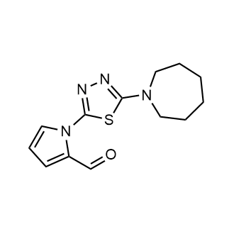 1-(5-(Azepan-1-yl)-1,3,4-thiadiazol-2-yl)-1H-pyrrole-2-carbaldehyde|CS-0592938