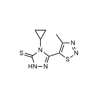 4-Cyclopropyl-5-(4-methyl-1,2,3-thiadiazol-5-yl)-2,4-dihydro-3H-1,2,4-triazole-3-thione|CS-0593073