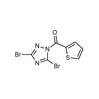 (3,5-Dibromo-1H-1,2,4-triazol-1-yl)(thiophen-2-yl)methanone|CS-0593085