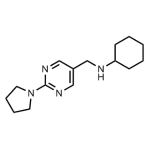 N-((2-(pyrrolidin-1-yl)pyrimidin-5-yl)methyl)cyclohexanamine|CS-0593132