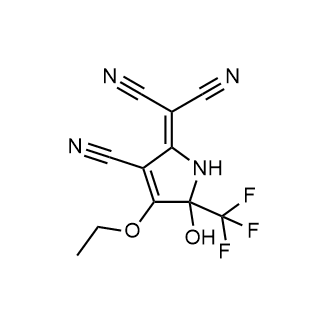 2-(3-Cyano-4-ethoxy-5-hydroxy-5-(trifluoromethyl)-1,5-dihydro-2H-pyrrol-2-ylidene)malononitrile|CS-0593339