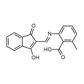 2-(((3-Hydroxy-1-oxo-1H-inden-2-yl)methylene)amino)-6-methylbenzoic acid|CS-0593441