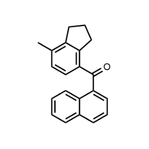 (7-Methyl-2,3-dihydro-1H-inden-4-yl)(naphthalen-1-yl)methanone|CS-0593481