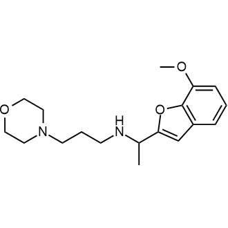 N-(1-(7-methoxybenzofuran-2-yl)ethyl)-3-morpholinopropan-1-amine|CS-0593533